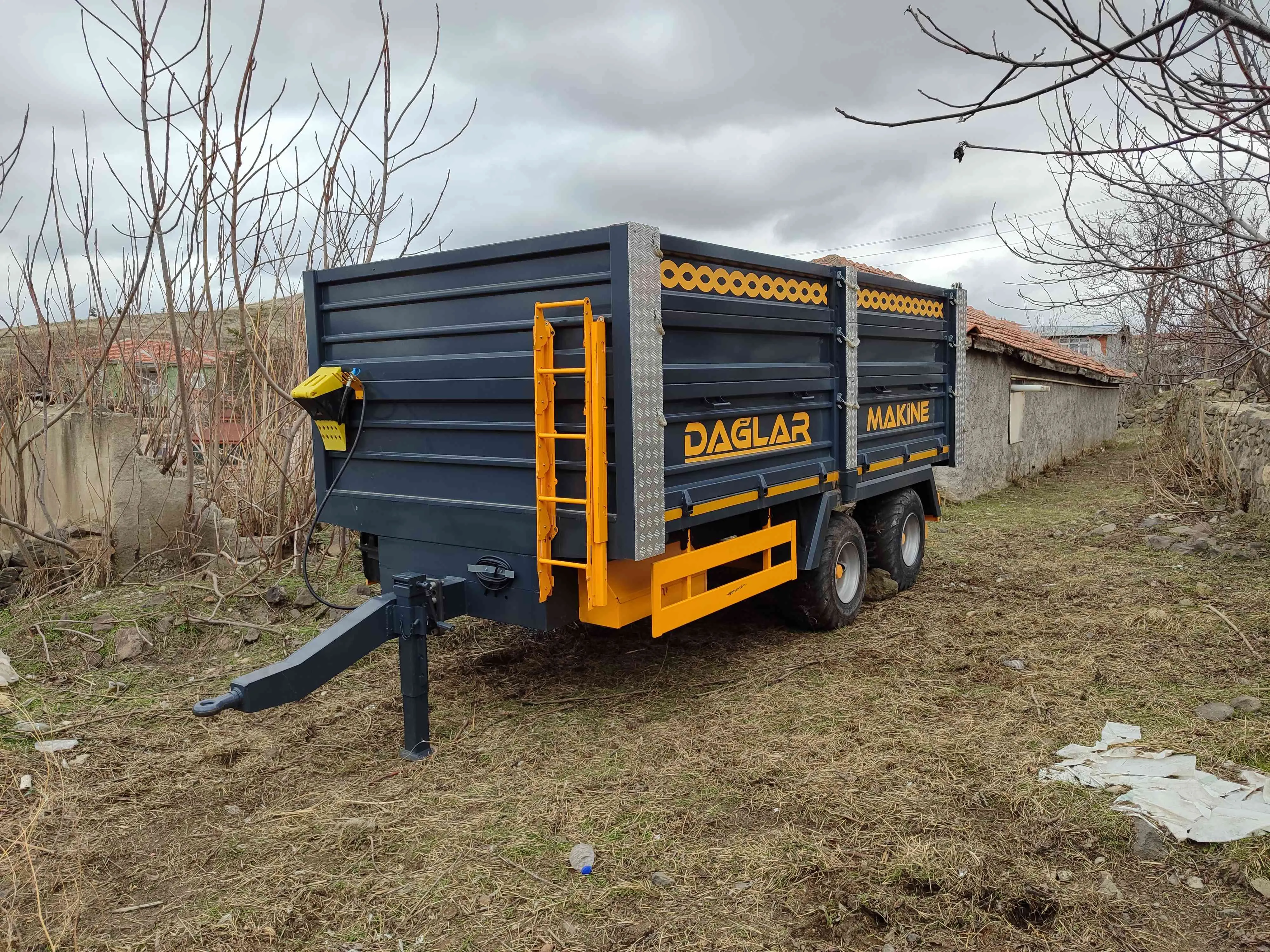 Sıfır 12 tonluk ekstralı römork