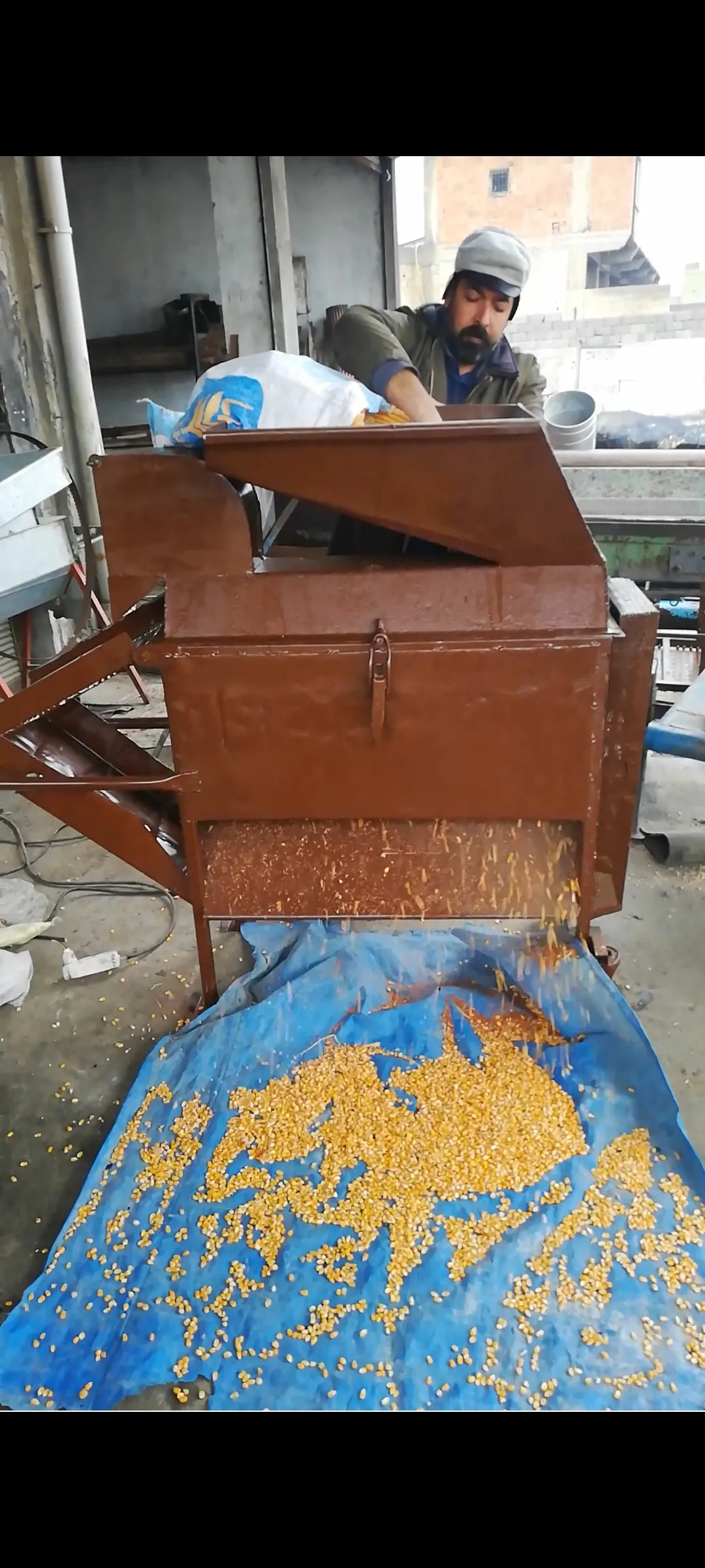MISIR KOÇAN AYIRMA TANE YAPMA MAKİNESİ
