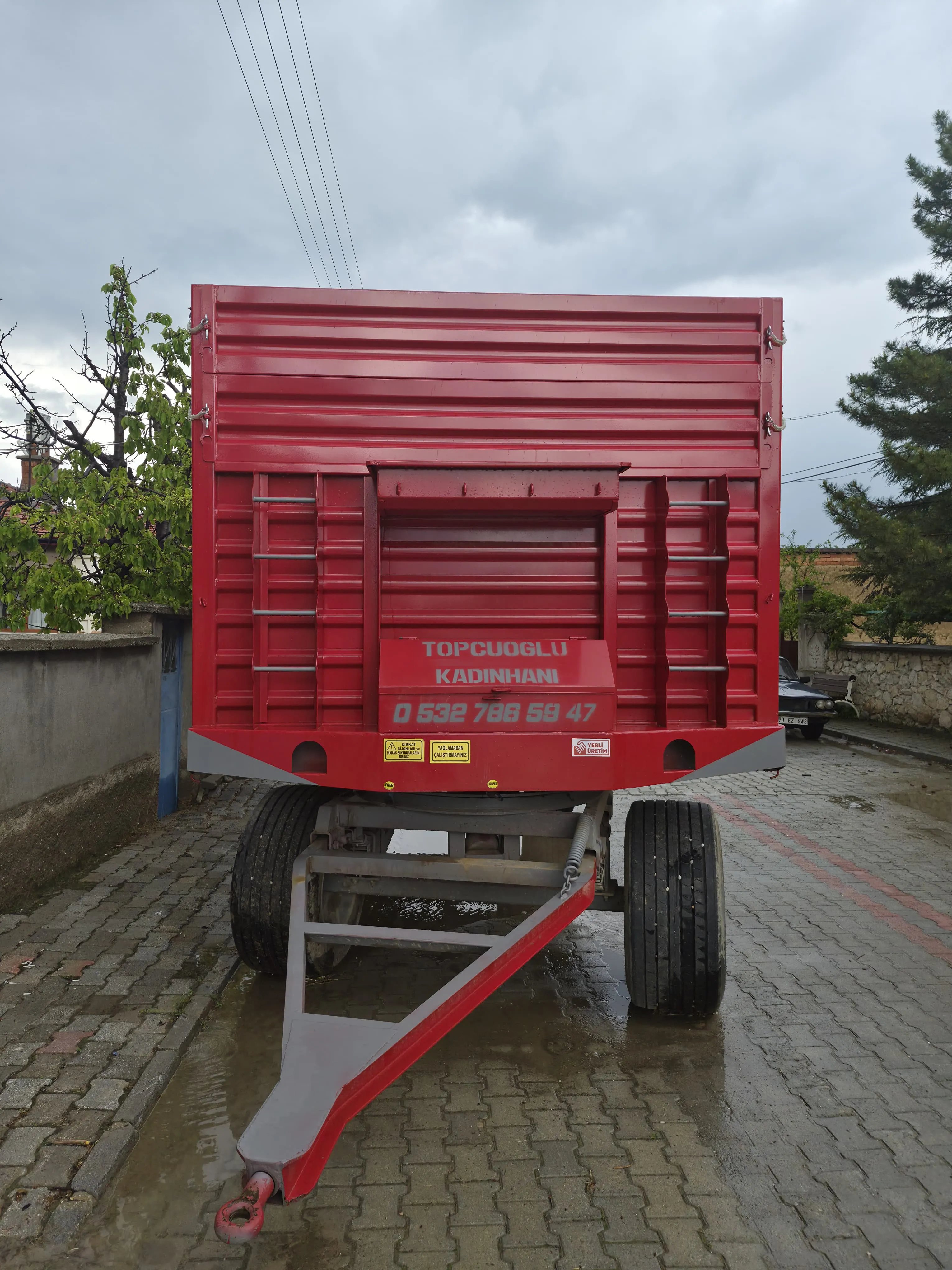 20 ton sıfır remork