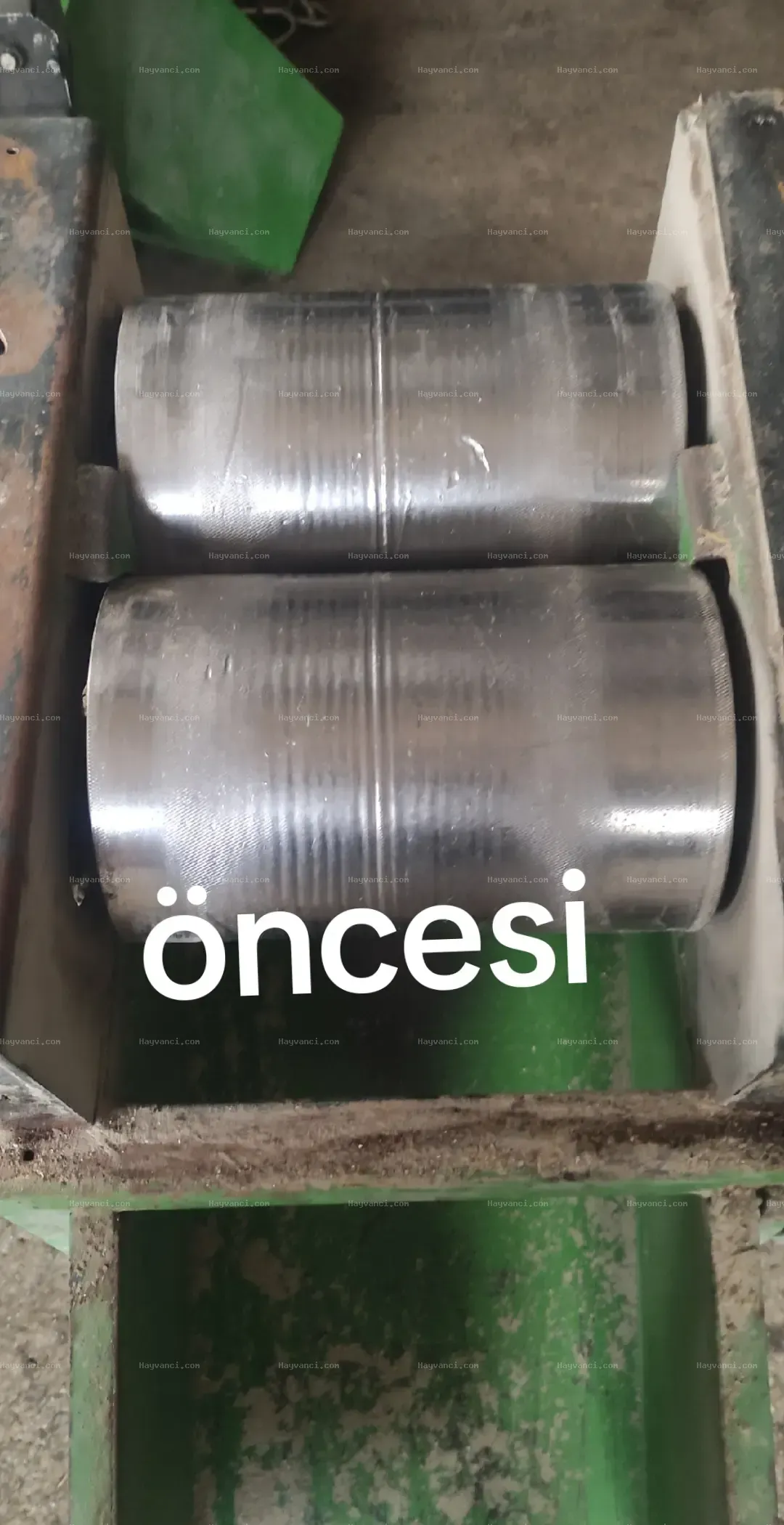 Yem ezme makinası vals dişleme