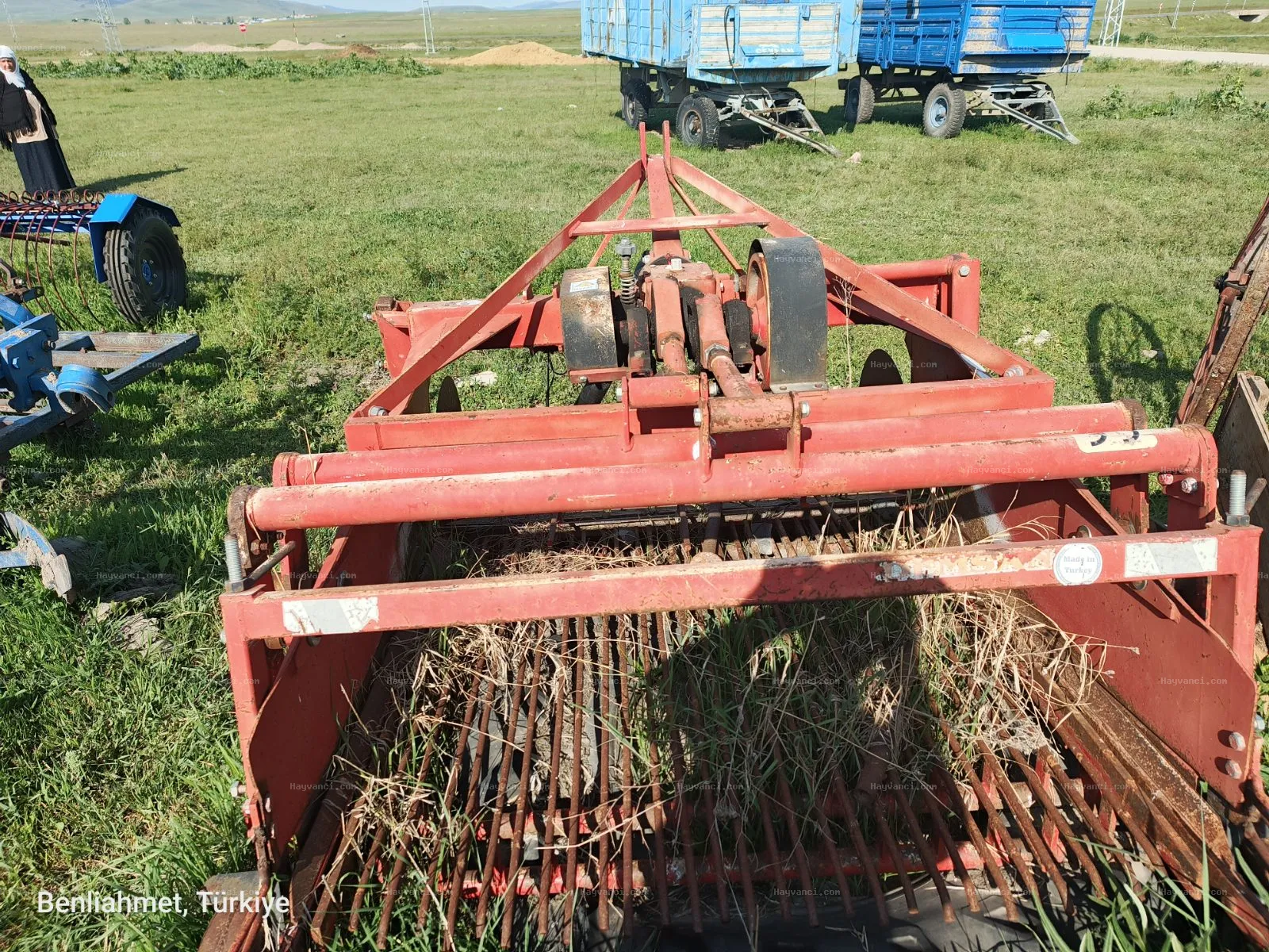 Demsan patates sökme makinası