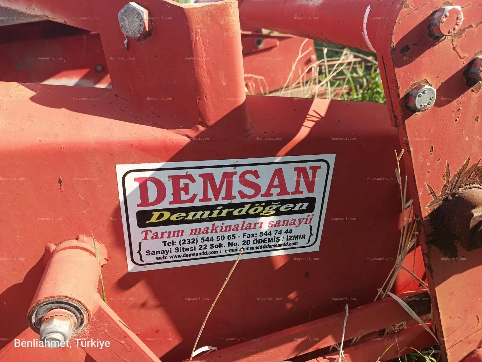 Demsan patates sökme makinası