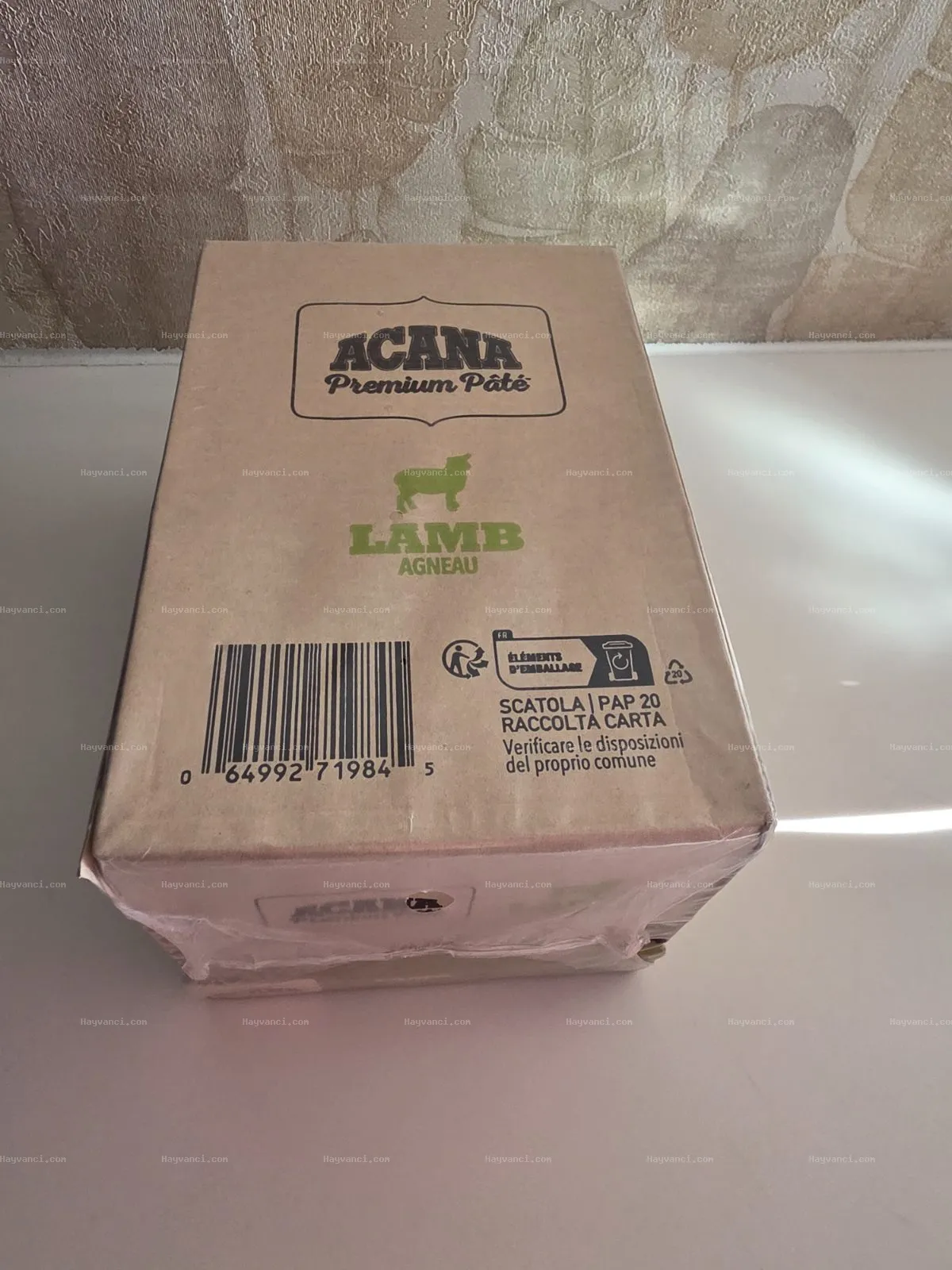 Acana yaş mama 24lü açılmamış koli